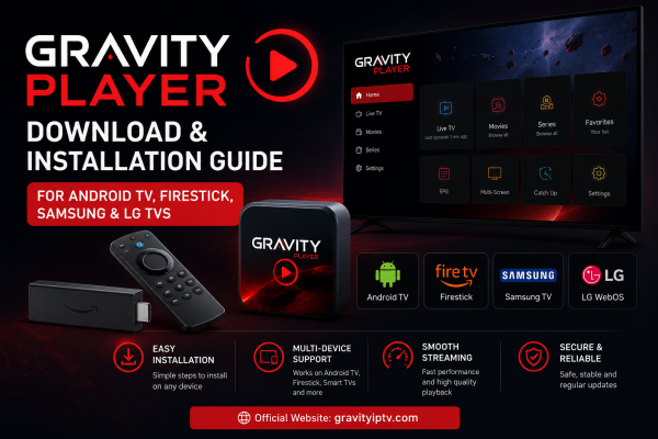 Gravity Player download and installation guide for Android TV and Firestick